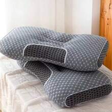 NetHong 1000G Foam Pillow Cervical Memory For Neck & Shoulder Pain Ergonomic Orthopedic - Gris - Ver 4