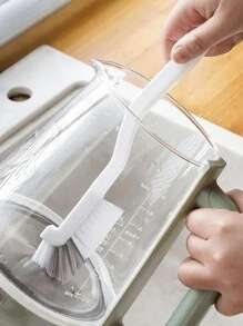 3Pcs Crevice Cleaning Brush Set, Hard Bristle Cleaning Supplies For Kitchen, Bathroom, Corner, Grout, Sink, Cup, Teapot, Bottle, Blender