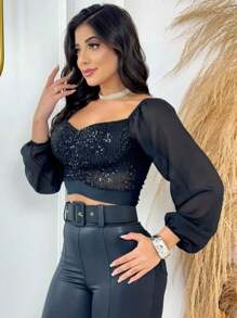 Cirre Leggin Pants With Detachable Belt And Back Pocket - 黑色 - 查看 5