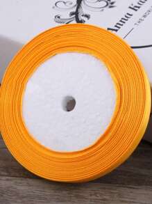 1 Roll 1cm X 25yd Satin Ribbon Hairbands DIY Craft Gift Wrapping Cake Decoration Strings - Multicolor - View 34