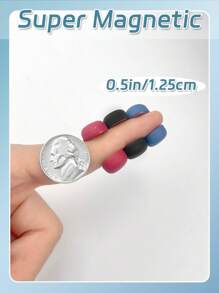 12Pcs Women's Magnetic Hijab Pins, Multi-Purpose Magnetic Brooch For Hijabs, Scarves, Shirts, Dresses, And Clothes - Multicolor - View 4