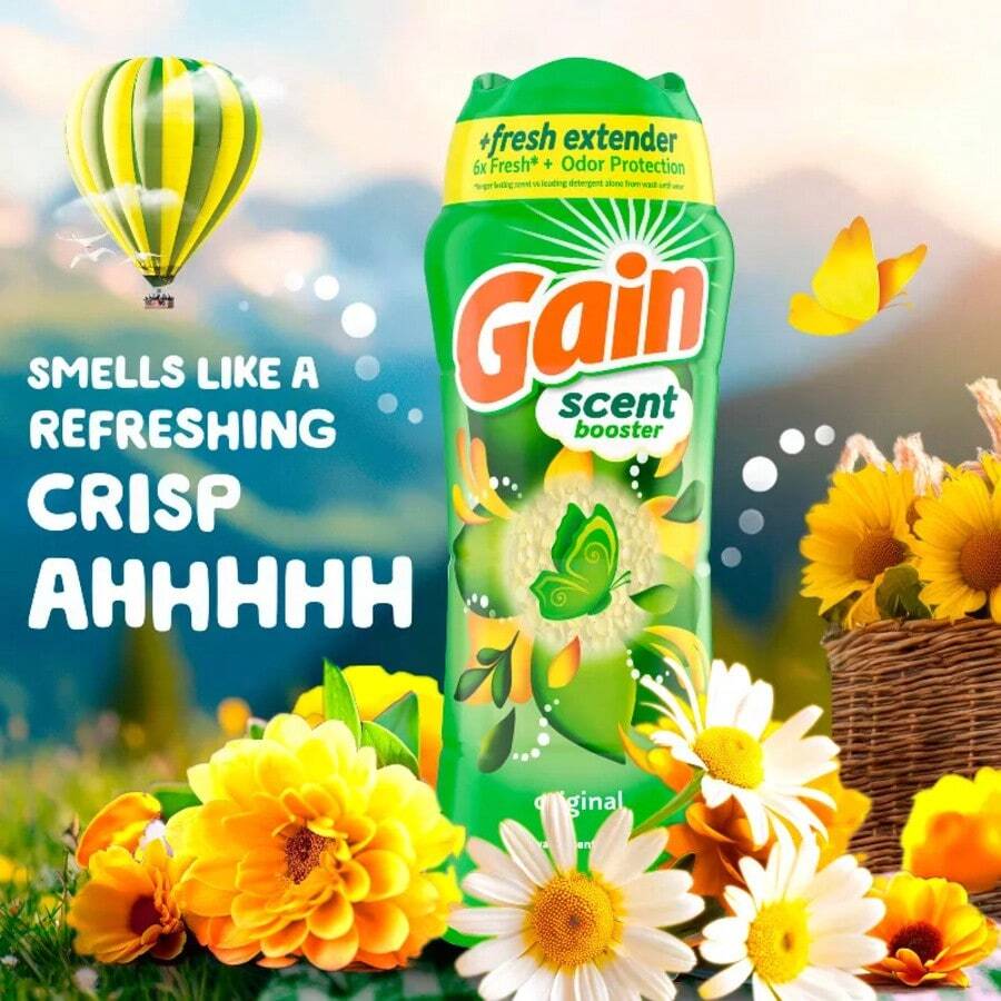 Gain Original Fireworks In-Wash Laundry Scent Booster Beads - 1 - View 1