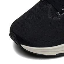 LI-NING أحذية الجري والتدريب للسيدات من لي نينغ موديل ريد هير 8، أحذية جري أصلية من المتجر الرسمي، موديل ARPV014 و ARPV004، تتميز بالدعم والثبات - أسود/أبيض حليبي/فضي المحطة الأساسية - مشاهدة 8