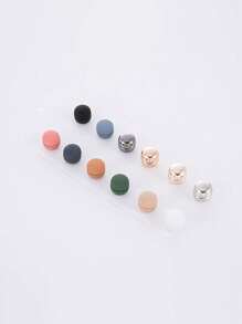 12 pièces Pinces magnétiques pour foulard, épingles magnétiques multi-usages sans crochet pour foulard, fermoirs magnétiques pour foulard, broches pour vêtements et foulards de femme (sans carte papier)