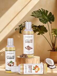 1 PIEZA 100ML/118ML Aceite esencial de ricino/coco, aroma fresco y duradero, apto para difusor de aromaterapia, humidificador, vela perfumada, para sala de estar, dormitorio, oficina, baño, hotel