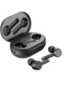 In-Ear Hearing Aid Headphones, Hearing Barrier-Free Design, LED Battery Indicator, USB-C Charging, Plastic Shell, Suitable For Games, Adult Use, In-Ear Hearing Amplifier, 300mAh USB Rechargeable Lithium Battery, No Need For Fast Charging-Type-C Charging Port.
