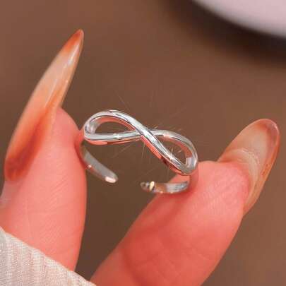 1 chiếc nhẫn chân hình chữ X bắt chéo đôi, một món đồ trang sức bạc Sterling 925 dành cho nữ, phù hợp để đeo hàng ngày và thêm chút phong cách khi đi biển
