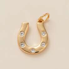 1PC Lucky Biscuit With Opening And Closing, Flower Love, Eight Pointed Star, Sun DIY Handmade Pendant, Women's Gift, Gold Plated