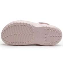 Crocs Beyacloud 女士木屐凉鞋，轻便舒适透气运动休闲鞋，室内和室外，208186-6PI - 裸粉 - 查看 6