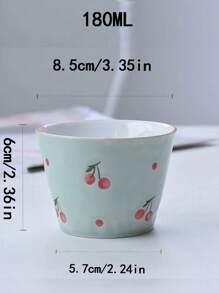 1 件陶瓷杯，独特冰淇淋图案玻璃杯，适合办公室、家庭、学校、男朋友/女朋友礼物，创意中国风个人杯，返校 - 馬克杯 - 查看 14