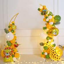 2pcs Curved Wedding Arch Backdrop Stand For Bridal Shower, Gold Wedding Arch, Half Metal Balloon Arch For Wedding Ceremony, Bridal Shower, Engagement Party,Mother's Day Party Supplies Celebration (5.9ft,6.9ft) - Vàng (1 bộ) - Xem 8