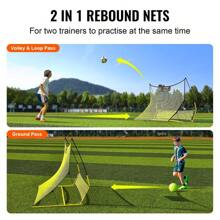 Portable Soccer Rebounder Net 71 Iron Soccer Training Wall For Team And Practice With Carry Bag Ideal For Passing And Volley Drills