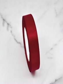 1 Roll 1cm X 25yd Satin Ribbon Hairbands DIY Craft Gift Wrapping Cake Decoration Strings - Multicolor - View 17