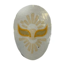 1 Pc Holy Wrestler Iron-On Embroidered Patch - 彩色 - 查看 2