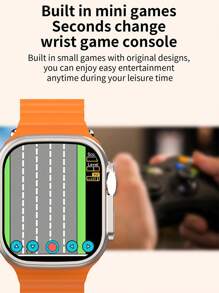 Smartwatch i40 ultra ultra 2 Suite 2.3 pulgadas screen Heart Tracking Distance TRACKER Bluetooth Call motion - Oro rosa - Ver 7