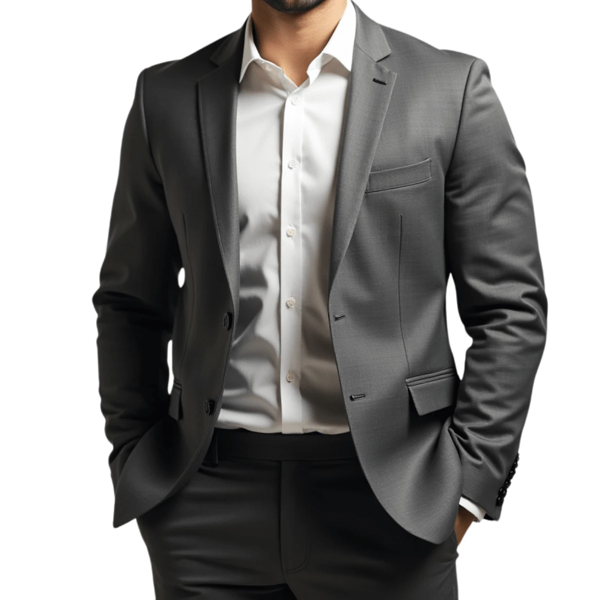 Men's Slim Fit Formal Suit – Sophisticated Design & Slim Fit - View 1