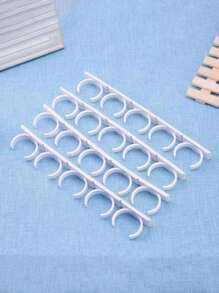 1pc-4pcs Spice Jar Wall Mount Rack, Modern Minimalist White Hanging Spice Bottle Storage Organizer For Kitchen - Multicolor - View 9