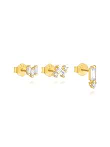 925 Sterling Silver Stud Flat Back Cartilage Helix Piercing Stud Earring Perfect For Daily Wear/Party/Gift Bridal Jewelry Fine Jewelry