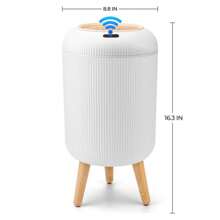 Smart Induction  Waterproof  Trash Bins , Trash Cans For Bathroom, Trash Cans  For Kitchen,For Bathroom,Bedroom.Office Nordic Style ,Cute Bins - 1pc Motion Sensor - View 1