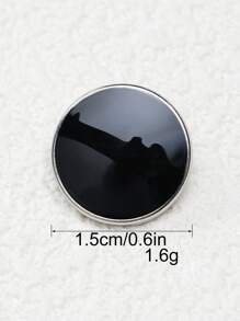 10 قطع/عبوة أزرار معدنية مدورة عالية الجودة بطلاء معدني مصقول بطريقة يدوية مرسومة، أزرار زخرفية متعددة الاستخدامات للقمصان والسترات والبدلات والفساتين والمعاطف والأحذية والقبعات والحقائب والأوشحة، إكسسوارات DIY