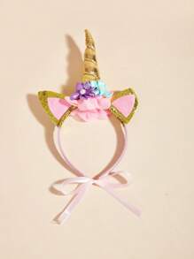 European Style Teddy Bear, Corgi, Yorkshire Terrier, Poodle, Bichon Frise, Unicorn Headband Hair Accessories For Holidays