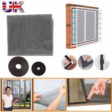 Magnetic Window Insect Screen Mesh Net Fly Mosquito Bug Netting Moth Cover 60*100cm / 70*130cm / 70*150cm - Black - View 4
