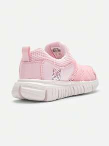 Balabala 女童迪士尼穿搭運動鞋-透氣網眼輕便跑鞋，軟底和卡通口音-兒童休閒運動鞋