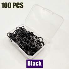 100 Pcs/Box Colorful Plastic Pins Knitting Markers Crochet Stitch Clips For DIY Knitting Sewing Craft Clothing Accessories - Multicolor - View 15