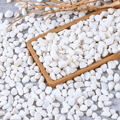 100g/500g Polished Crystal Pebble, 0.15-0.23inch Asymmetrical Decorative Aquarium Gravel, Suitable For Fish Tank, Plant Home Decor And DIY Vase Filler Room Decor Flower Vase Glass Vase