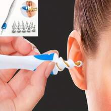 16pcs Spiral Ear Wax Removal Tool Set - Efficient Ear Cleaner Kit With Q-Grips Earwax Remover, Gentle And  Design, Suitable For Adults, Includes Multiple Replacement Tips For Easy Cleaning - Nhiều màu - Xem 7