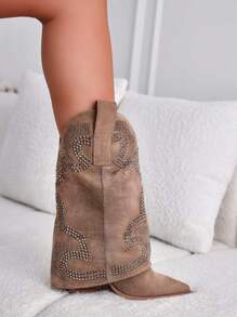 Botas de tobillo de moda para mujer