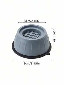 Washing Machine Non-Slip Shock Absorbing Pads, Anti-Vibration Noise Reduction Mats For Heightening, Moisture Prevention And Shockproofing, Shock And Noise-Proof Washing Machine Support, Noise Reducing And Anti Slip Anti Vibration Rubber Washing Machine Feet Pads, Anti-Walk Dryer Washer Vibration Pads, Washing Machine Stabilizer