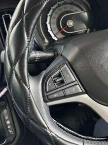 1pc Soft Ultra-Fiber PU Leather Steering Wheel Cover, Universal 15 Inch, Suitable For Ladies And Girls, Fits Cars, Sedans, SUVs, Trucks - Black - View 6