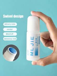 20ml Thermal Paper Correction Fluid, Courier Mark-Out Pen For Privacy Protection On Express Waybills, Receipts, Addresses, Simple Design For Home & Shipping Use (Color Random)