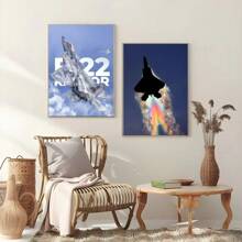 1pc /3PCS Wall Arts Posters Optional Frame For Jets A10 F22 F14 F15 F16 Apache Posters Canvas Wall Art Printing, Suitable For Residential And Dormitory Walls, Living Room And Bar Decoration, Dining Or Bathroom, Room Decoration, High Quality Without Frames, Frameless/Framed Canvas Art ,Wall Art With Frame