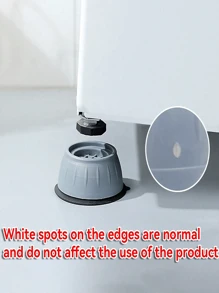 Washing Machine Non-Slip Shock Absorbing Pads, Anti-Vibration Noise Reduction Mats For Heightening, Moisture Prevention And Shockproofing, Shock And Noise-Proof Washing Machine Support, Noise Reducing And Anti Slip Anti Vibration Rubber Washing Machine Feet Pads, Anti-Walk Dryer Washer Vibration Pads, Washing Machine Stabilizer