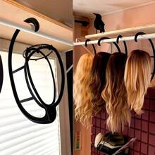 3pcs/2pcs/1pc Portable Wig Storage Stand, Detachable With Hanging Hooks To Organize And Store Wigs And Hats