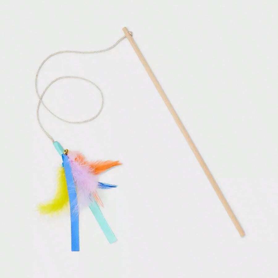 15.6" Feather Wand Cat Toy - Boots & Barkley™ - 1 - View 1