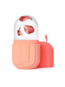 Silicone Ice Tray Ice Mould 2in1 Face Ice Roller Reusable Super Large Capacity Ice Cube Storage Ice Box