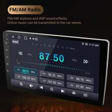 Haudio 4+64G Double Din 10.1 Inch 8 Core Auto Car Stereo Radio 1280P With Wireless Carplay Android Auto , Compatible With Android 13, GPS Navigation/HD Backup Camera/Bluetooth 5.0/FM SWC Car Audio Receiver