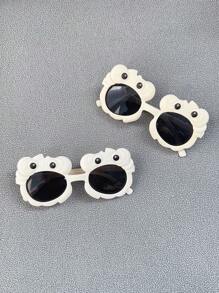 2pcs Casual Cartoon Character Eyeglasses, Suitable For Everyday Wear - Multicolor - View 6