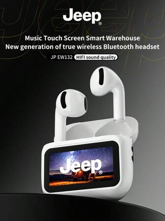  Auriculares deportivos impermeables con pantalla táctil Jeep EW132, auriculares de alta calidad con micrófono