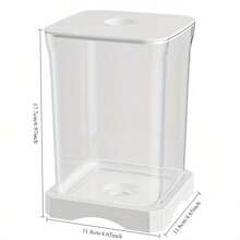 Crystal Clear Acrylic Desktop Betta Fish Tank – Pre-Scaped Nano Aquarium With Low-Maintenance Design, Space-Saving Rectangular Fish Bowl For Office/Home Decor – No Filter Needed Habitat For Bettas & Small Fish - Multicolor - View 3