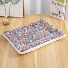 1 件厚款保暖宠物垫，柔软垫子毯，适用于猫狗，适合秋冬季