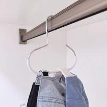 4 件/1 件多用途帽子挂钩，节省空间的帽子展示架，适用于宿舍、家庭衣柜、皮带、领带、围巾、汗衫收纳架 - 彩色 - 查看 10