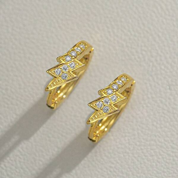 1 Pair Diamond Earrings For Women, S925 Silver Setting VVS1 Moissanite, Bridal Jewelry, Comes With Gift Box