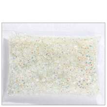 10,000 件 3 毫米平底树脂美甲水钻，DIY 或沙龙美甲平底美甲闪光适用于配饰、鞋子、衣服、化妆品、包包、美甲装饰混合形状水晶美甲宝石套装带钻笔美甲用品指甲美甲饰品