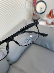 Óculos de Leitura Coreanos de Ultra Leveza em TR90, Armação Pequena Minimalista com Lente Comum, Óculos Óticos Elegantes e Estéticos para Mulheres