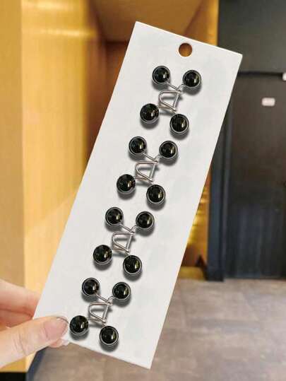 4 件套隐形可调节腰部修剪器和纽扣固定夹，减肥服装配件（不含纸板）