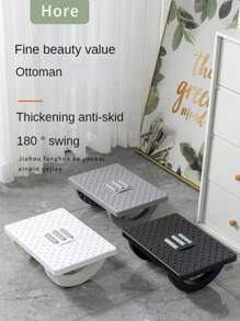 Büro Fußablage, Fußhocker, Fußhocker unter dem Tisch, Fußablage um Beine nicht zu kreuzen, Fußablage zum Abstellen des Fußhockers, Massagehhocker Sommer Aufbewahrungsorganizer Geschenk